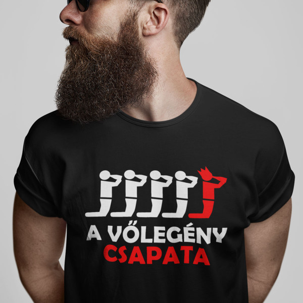 Póló "A vőlegény csapata"
