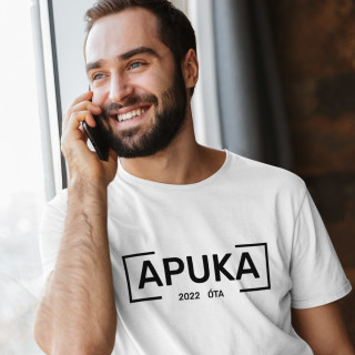 Póló "Apa szíve csücske" a választott évvel