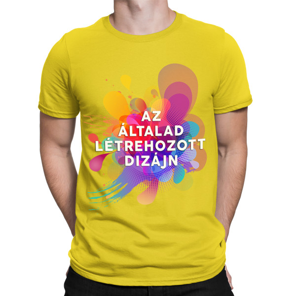 Póló egyedi dizájnnal
