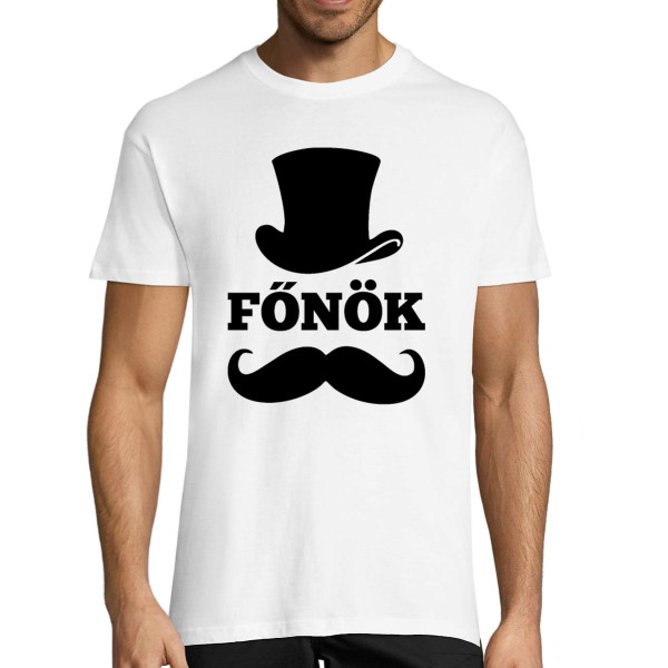 Póló "Főnökúr"