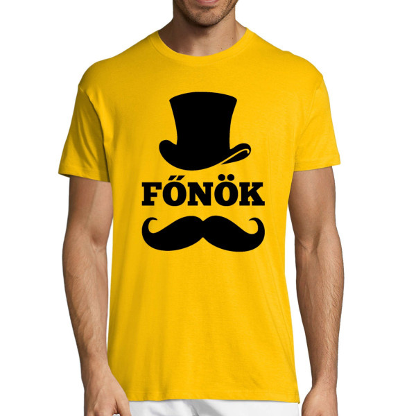 Póló "Főnökúr"