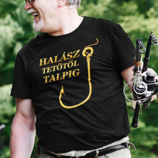 Póló "Horgász tetőtől talpig" Póló "Horgász tetőtől talpig"