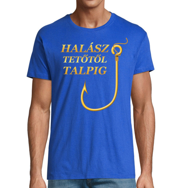 Póló "Horgász tetőtől talpig"