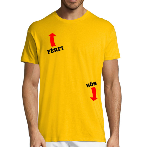 Póló "Hős férfi"