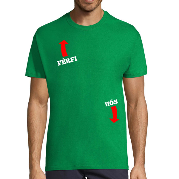 Póló "Hős férfi"