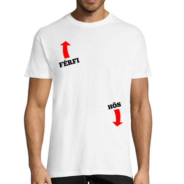 Póló "Hős férfi"