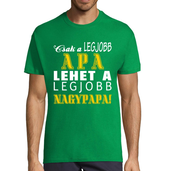 Póló "Jó apa – nagyszerű nagyapa"