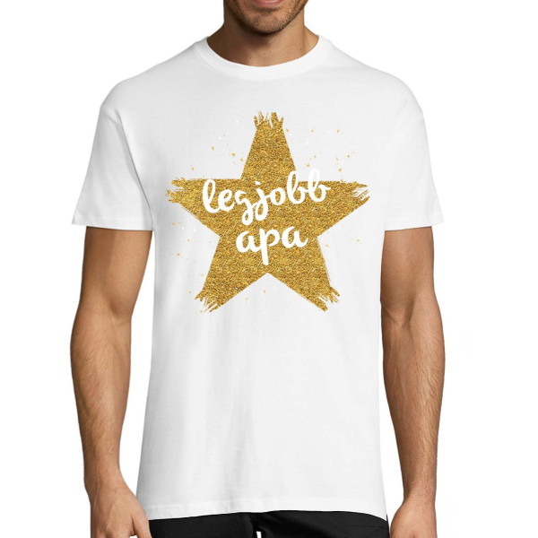 Póló "Legjobb apa, csillaggal"