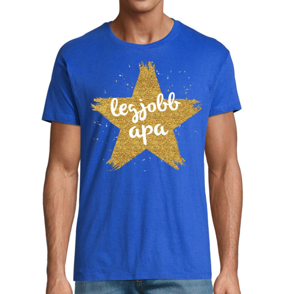Póló "Legjobb apa, csillaggal"