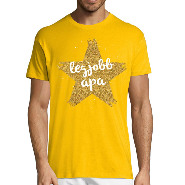 Póló "Legjobb apa, csillaggal"