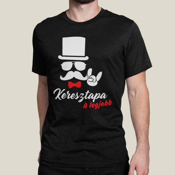 Póló "Legjobb keresztapa"