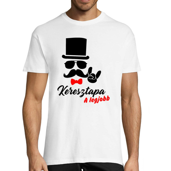 Póló "Legjobb keresztapa"