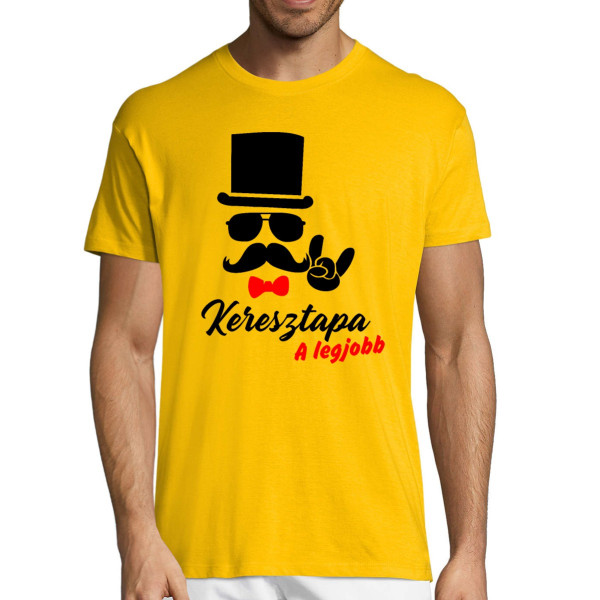 Póló "Legjobb keresztapa"
