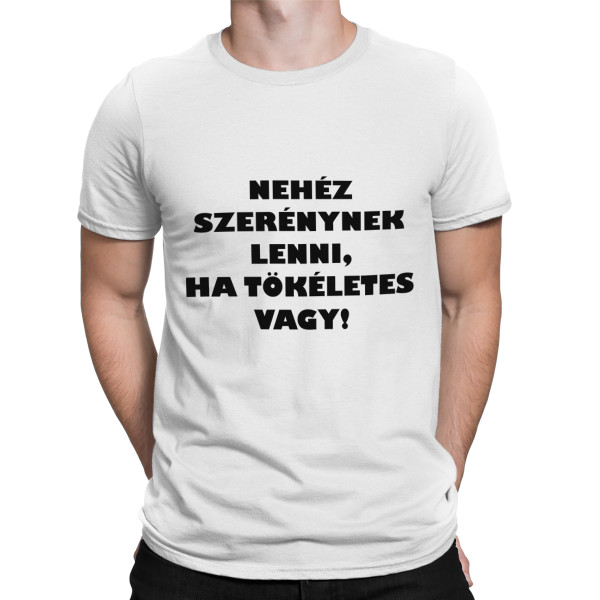 Póló "Mr. tökéletesség"