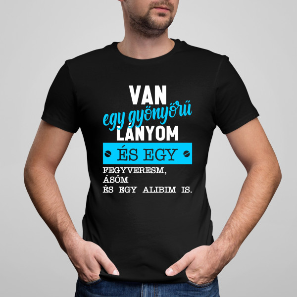 Póló "Nekem van a legszebb lányom"