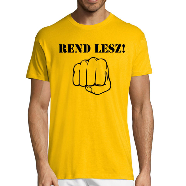 Póló "Rend lesz!"