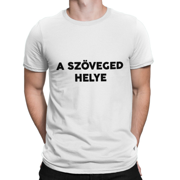 Póló saját szöveggel