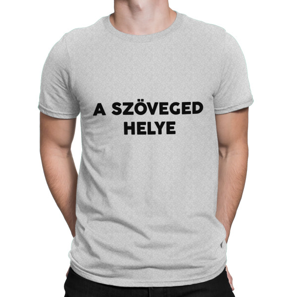 Póló saját szöveggel