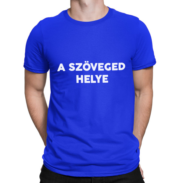 Póló saját szöveggel