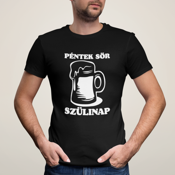 Póló "Sörös születésnap"