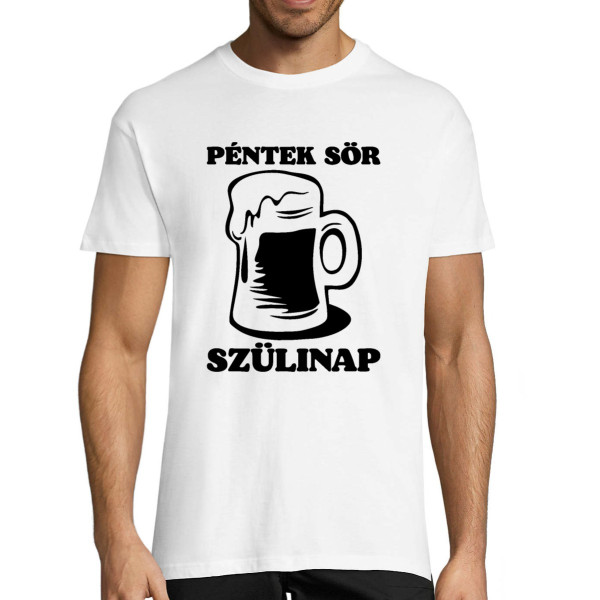 Póló "Sörös születésnap"
