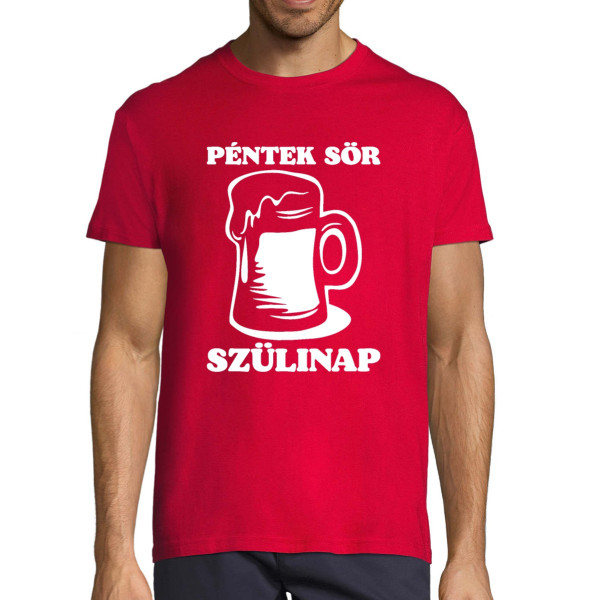 Póló "Sörös születésnap"