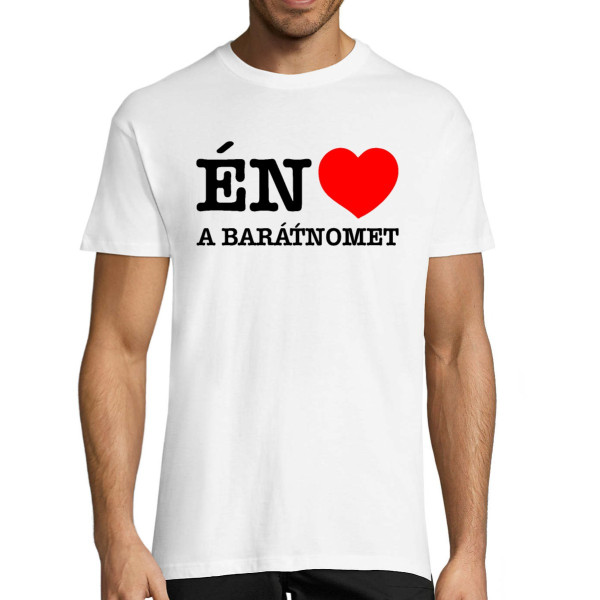 Póló "Szeretem a barátnőm"