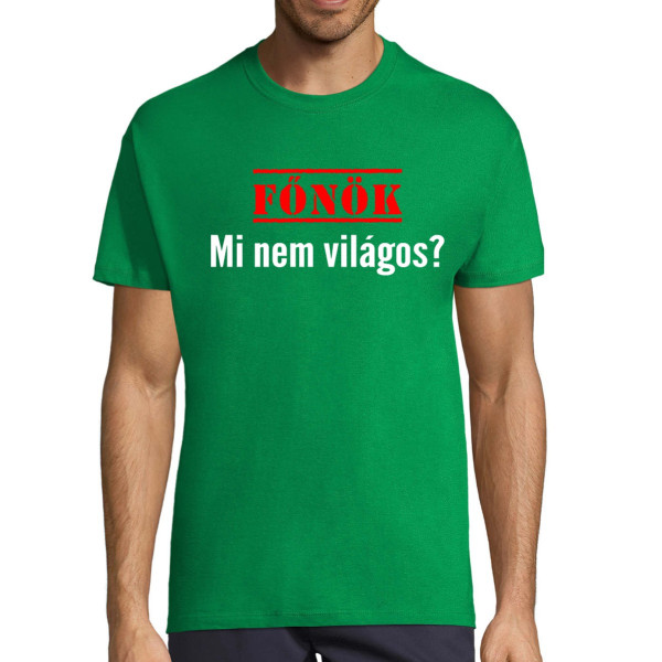 Póló "Valami nem tiszta?"