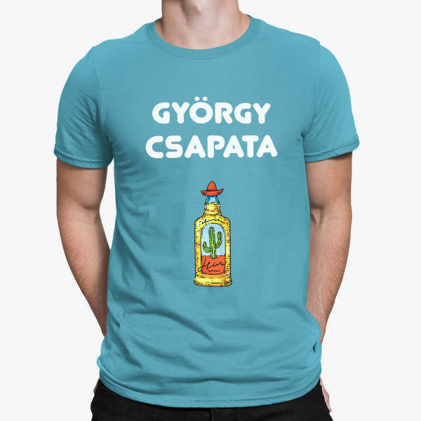 Póló "Vőlegény csapata" a választott névvel