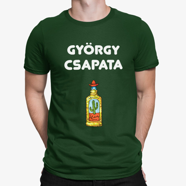 Póló "Vőlegény csapata" a választott névvel