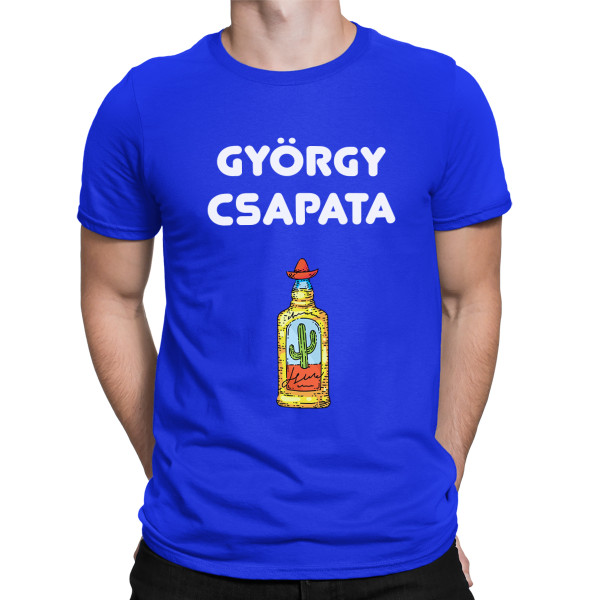 Póló "Vőlegény csapata" a választott névvel