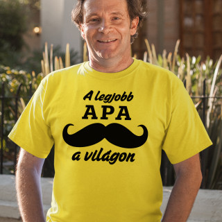 Pólók "A legjobb apa a világon"