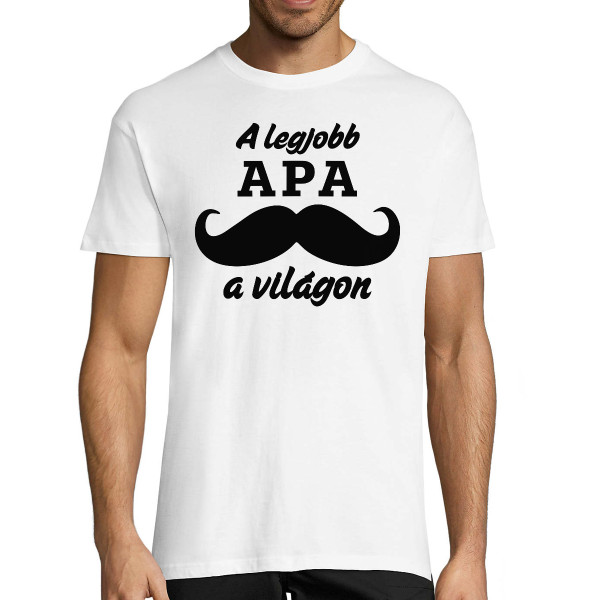 Pólók "A legjobb apa a világon"
