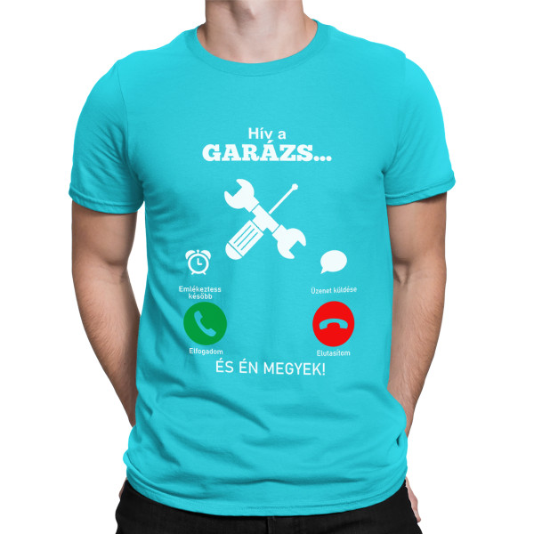 Póló "Hív a garázs"
