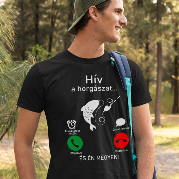 Póló "Hív a halászat" Póló "Hív a halászat"