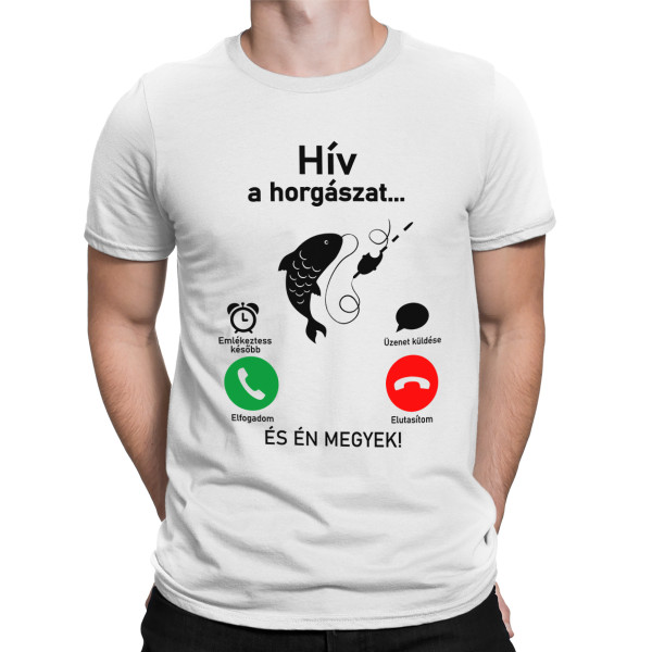 Póló "Hív a halászat" Póló "Hív a halászat"