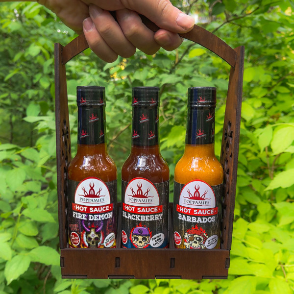 Poppamies szósz szett "Burning Man" Poppamies szósz szett "Burning Man"