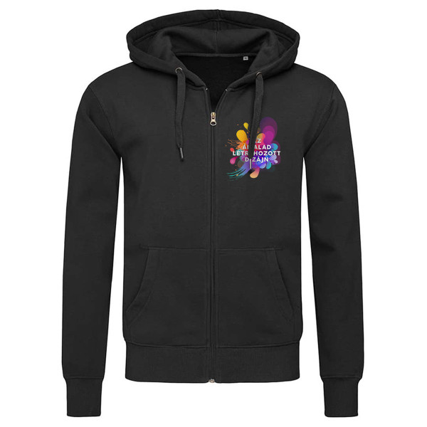 Prémium UNISEX kapucnis pulóver "Stedman" egyedi tervezéssel (cipzárral) Prémium UNISEX kapucnis pulóver "Stedman" egyedi tervezéssel (cipzárral)
