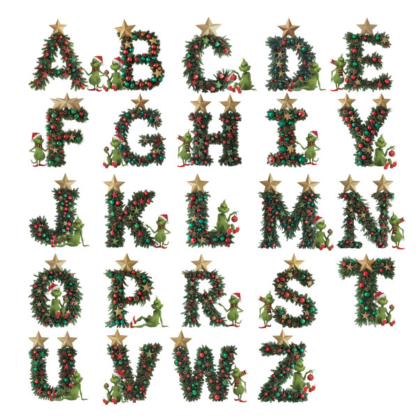 Bögre „Grincs karácsony” a választott betűddel