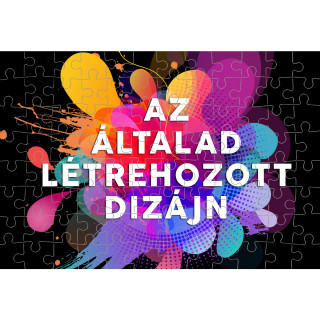 Puzzle egyedi dizájnnal (A4 méret, 120 darabos)