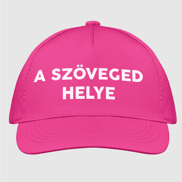 Sapka saját szöveggel