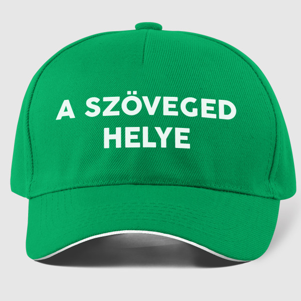 Sapka saját szöveggel