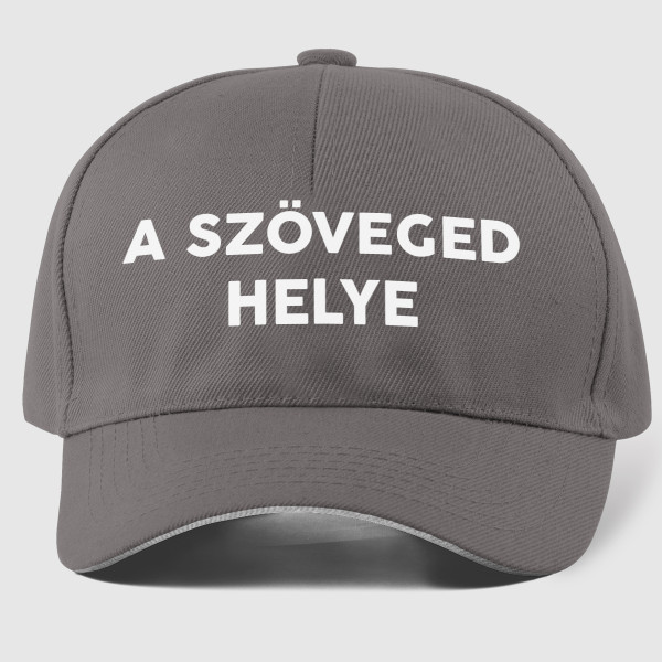 Sapka saját szöveggel