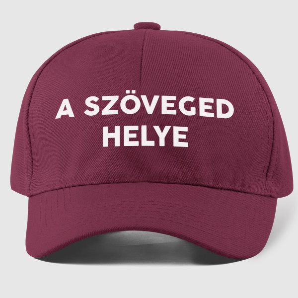 Sapka saját szöveggel
