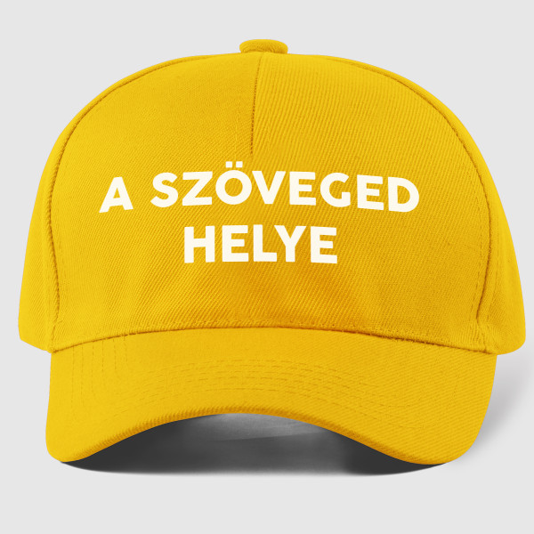 Sapka saját szöveggel