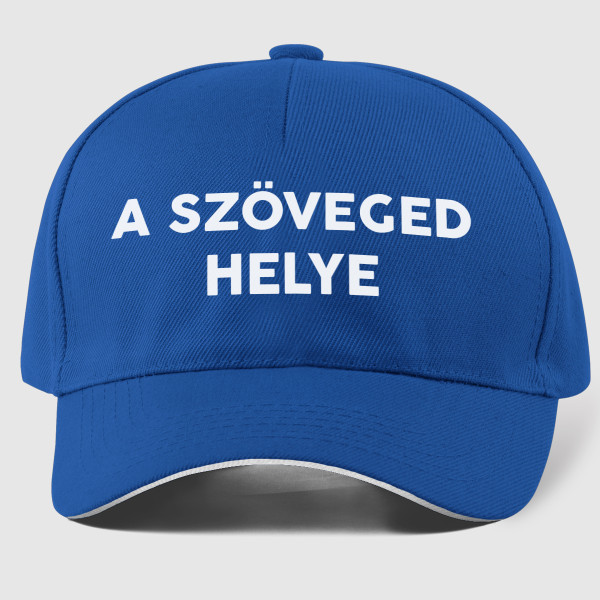 Sapka saját szöveggel