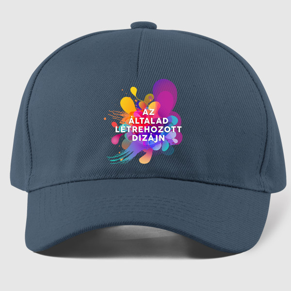 Pamut sapka a kiválasztott mintával