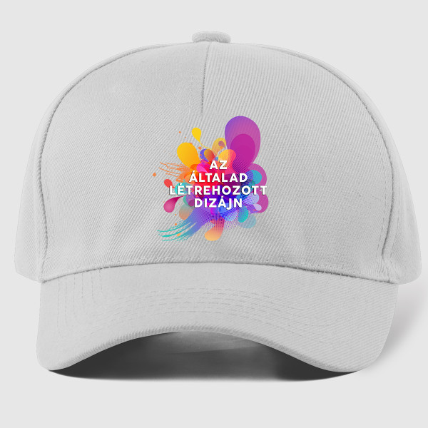 Pamut sapka a kiválasztott mintával