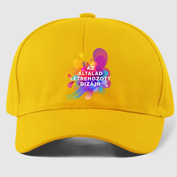 Pamut sapka a kiválasztott mintával