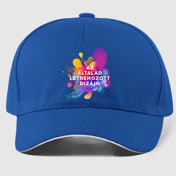 Pamut sapka a kiválasztott mintával